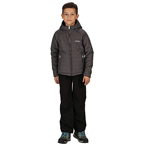 Veste à capuche junior Regatta Spyra réversible et légère pour enfant