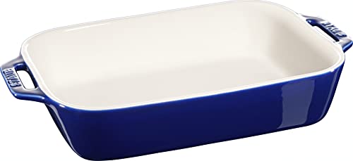 4-pc, Mixed Baking Dish Set, Dark Blue