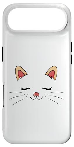 Cute Sleepy Cat Face Adorable Feline Kitty Lover �X�}�z�P�[�X iPhone Air �p