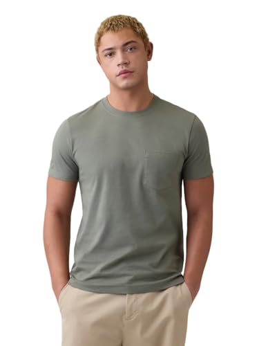 Image of GAP Men's Everyday Soft Crewneck Pocket Tee
