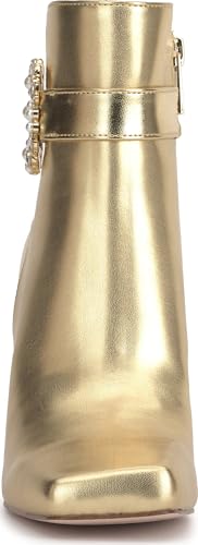 Jessica Simpson Womens Luminna Suede Rhinestone Booties2