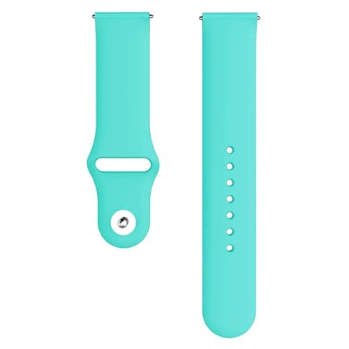 TYROCX Silicone 19mm Replacement Band Strap with Metal Buckle Compatible with Noise Colorfit Pro