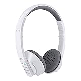 MEE audio Runaway 4.0 Bluetooth Stereo Wireless + Wired Headphones with Microphone (White)