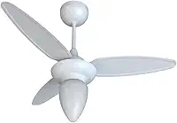 Ventisol Ventilador de teto wind br 3p inj branco c/r inverter bivolt