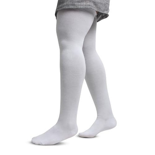 Image of Bonjour Formal Stockings For School Girls in Single Pack, Knee High Cotton socks