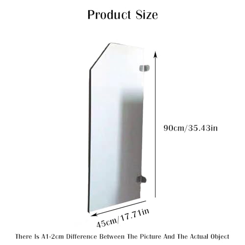 Deflector de orinal para evitar salpicaduras y garantizar privacidad con acero inoxidable 3