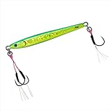 ダイワ メタルジグ TGベイトスリムSLJ 60g ケイムラMGライムグリーンゴールド