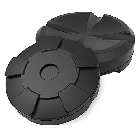 JACK BOSS Jack Pad Universal Large Floor Jack Rubber Pads Adapter Pinch,Weld Side Frame Rail Protector Puck/Pad (2 Pack) Cover