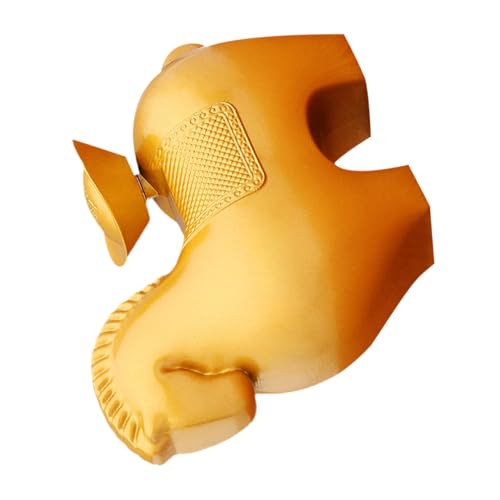 Ciieeo Statua di cavallo ispiratrice in lega di zinco con ornamento a per casa ufficio scrivania e decorazione da giardino piccola elegante scultura animale amanti e collezionisti di