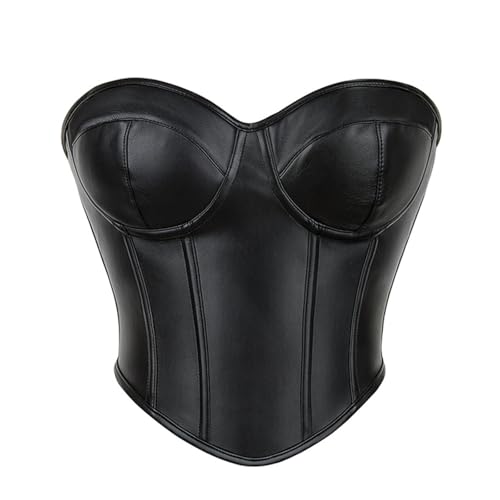 Gilet Bustier Corset Shapewear Femme Ventre Plat et Taille Haute Minceur