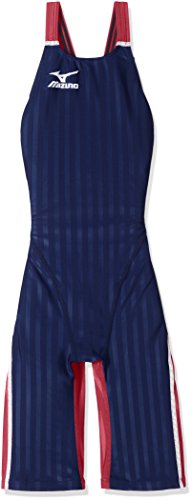 MIZUNO(ミズノ) 水着 Strem Aqucera ハーフスーツ[レディース] N2MG672190 90)ブラック×チャコール XL