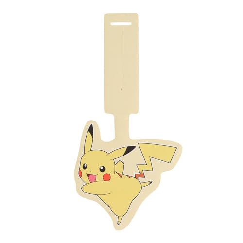 ポケモン くるっとラゲッジタグ | ポケットモンスター ラゲッジタグ ネームタグ 名札 トラベルグッズ 旅行用品 旅行グッズ 目立つ キャラクター かわいい (イエロー/ピカチュウ)（Amazon）