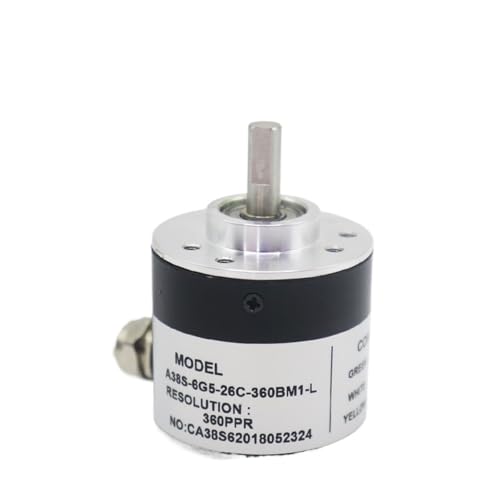 Encodeur rotatif A38SE 360PPR éliminez les erreurs d'axe avec A38S-6G5-26C-360BM1-L