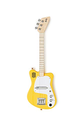 Loog Mini Electric Kids Guitar For Beginners Built-In Amp Ages 3+ Learning App And Lessons Included #TOP8
