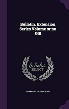 Hardcover Bulletin. Extension Series Volume Sr No 345 Book
