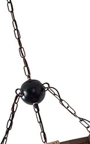 Lustre moderne bois industriel vintage et suspension rétro de plafond - 6