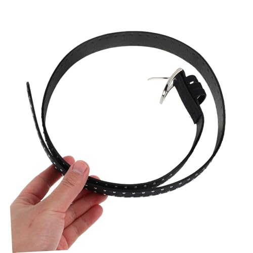 Fashionable Women's Suede Belt Vintage Western Style Thin Buckle Belt for Cosplay4