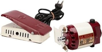 Shree Shakti Gear Industries Electric Motor for Home Machine Full Copper Winding Electric Sewing Machine (Built-in Stitches 100)