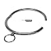 Mens-Shop24 Bondage Halsband Edelstahl Größenauswahl Unisex Sklavenspielzeug Fetisch Halsfessel Metall Halsreif Erotik Sexspielzeuge für Frauen & Männer (HB15) (Innen(Ø): 130 mm)