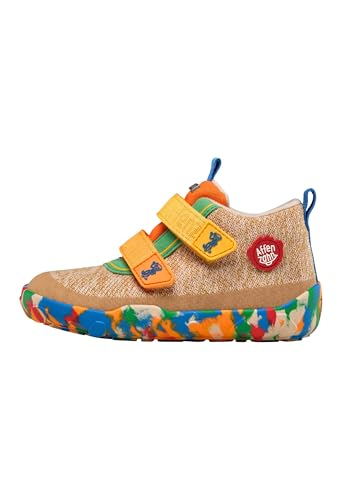 Affenzahn Zapatilla Entretiempo Tejido Happy Zapato de Entretiempo Impermeable y Transpirable para niños, Vegano, con Cierre Adhesivo, Suela Antideslizante y Forro Fino Affenzahn Zapatilla Entretiempo Tejido Happy Zapato de Entretiempo Impermeable y Transpirable para niños, Vegano, con Cierre Adhesivo, Suela Antideslizante y Forro Fino