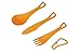 Sea to Summit Delta Cutlery Set - Pindan Orange