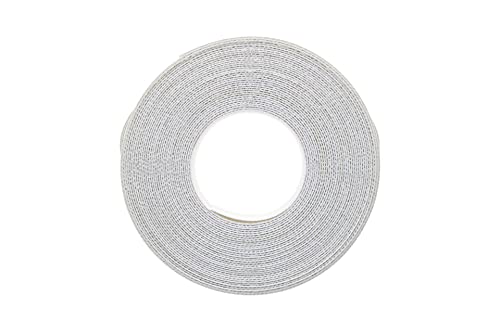 Image of WoodPress 3 /4 inch Matt White Melamine Edge Banding, Pre-Glued Veneer Tape - 25 ft Roll - Iron-On for Easy DIY Application - Will Cover The Edge of a Standard 8' x 4' MDF Panel