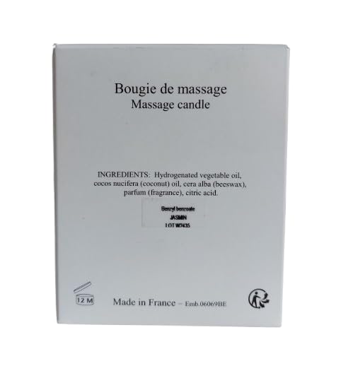 Sens&Spirit - Bougie de Massage Elixir de Jasmin - 200 g