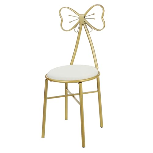 Chaise de maquillage moderne OUNONA pour soulager le dos avec dossier nœud