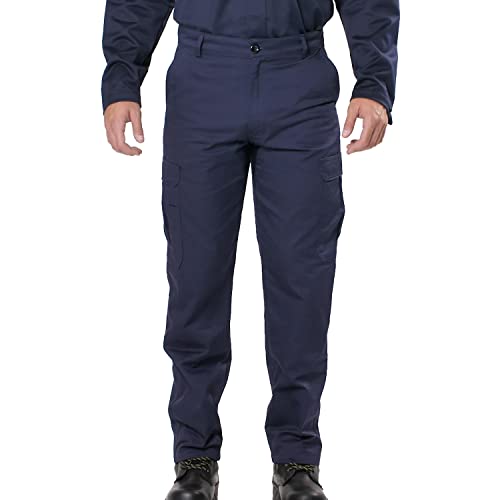 Pantalones, Apparel Lazzar Pantalón Cargo para Hombre Uso Rudo | Refuerzo Entre Pierna | Corte Industrial | Cuatro Bolsas, Duradero De Calidad | México (MX/US, Numérica, 32,...
