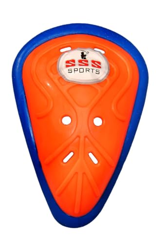 Image of SSS Octopus Abdominal Guard with Extra Soft Rubber Pad (Size & Colour Choice) (Mens, Orange)