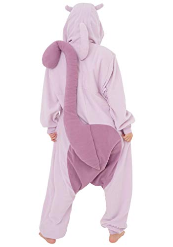 Mewtwo Pokemon Kigurumi Onesie (Adult One Size Fits All) Purple #TOP6