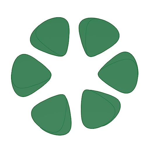 Mintbohe Lot de 12 médiators de guitare Vert - Les Beatles, Paul McCartney, John Lennon, RIngo Starr, George Harrison Mintbohe Lot de 12 médiators de guitare Vert – Image 3