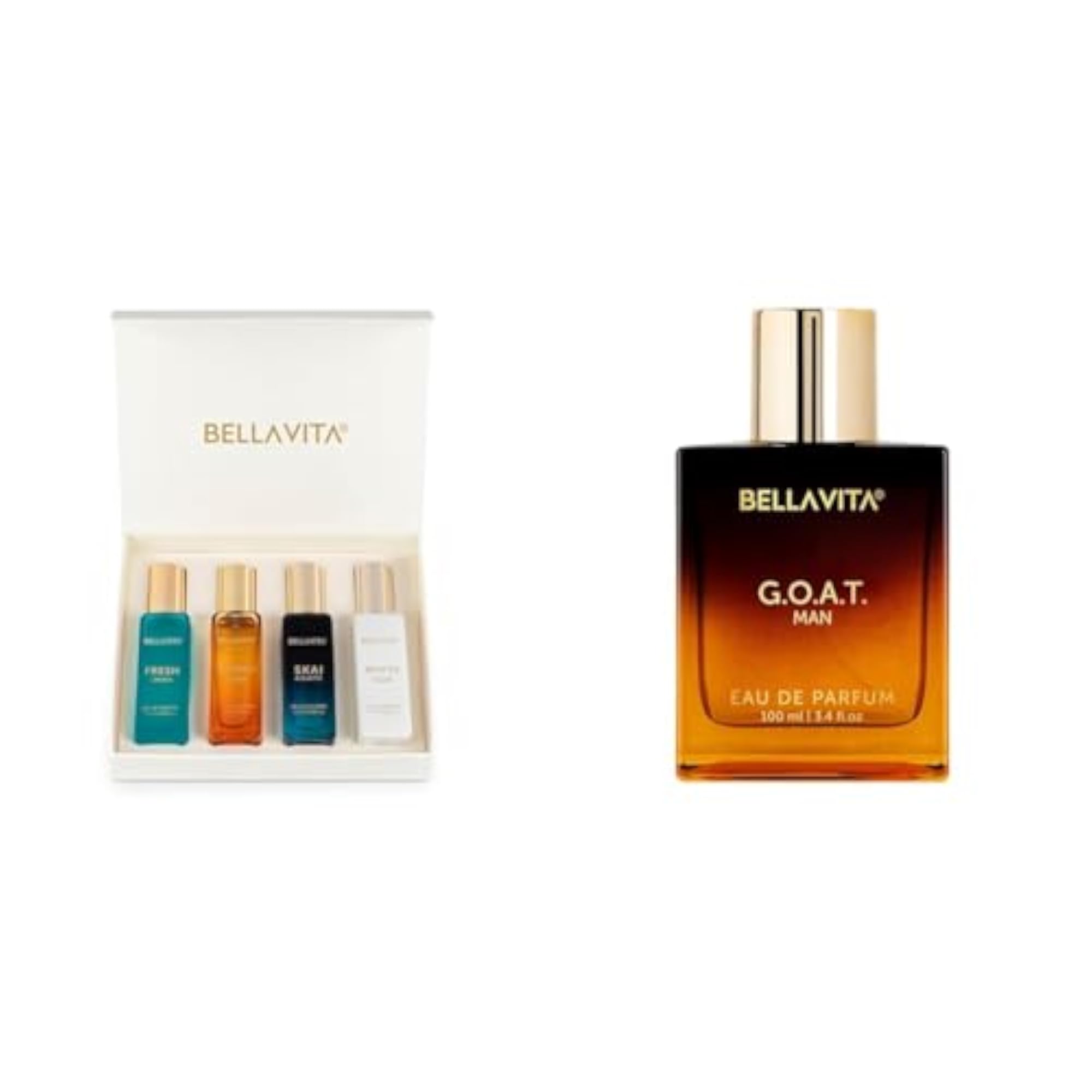 Unisex Eau De Parfum 4 X 20 Ml G.O.A.T Man Liquid Eau De Parfum