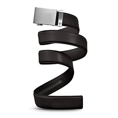 Image of Mission Belt Men's Leather Ratchet Belt, 40mm Metal Collection