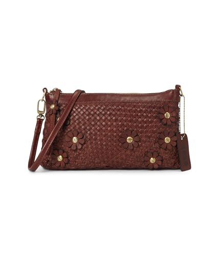 Image of HOBO Darcy Leather Convertible 3-in-1 Crossbody Bag with Removable & Adjustable Strap, Exterior Phone Slip Pocket