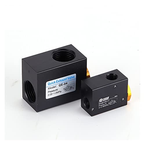 IGOQTHSQE QE – Valve de contrôle d'échappement pneumatique à dégagement Rapide, Tuyau en Aluminium QE-01/QE-02/QE-03/QE-04