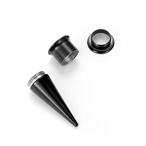 Vcmart 36Pcs Ear Stretching Kit Tapers And Tunnels 14G-00G Gauge Expanders Plugs Set #TOP2