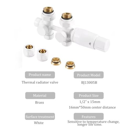 Raccordement central thermostat radiateur 50mm : fini les fuites et le chauffage instable - 8