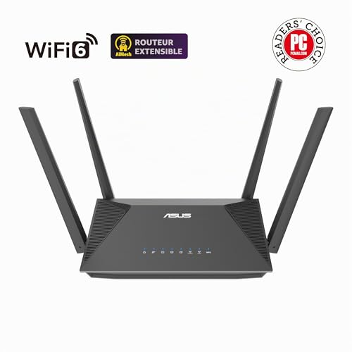 Asus rt ax52 Ax1800 Dual Band Wi fi 6 Extendable Router Instant Gu - vue 10
