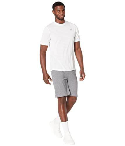 T-Shirt Wilson Homme en polyester respirant Stripe Crew bleu taille S - 5