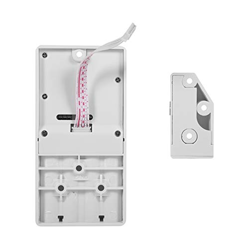 Serrure à code électronique tactile contre l'oubli de clés pour porte d'entrée dorée - 4