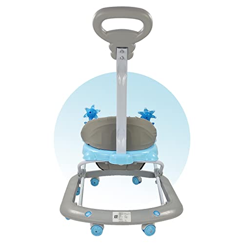 Dash-Butterfly-DLX-Baby-Walker-Walker-Baby-6-18-Months-boy-Walker-Activity-Walker-with-Music-n-Light-and-Parental-Handle-3-Position-Adjustable-Height-Capacity-20kg-Blue