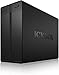 Produktbild Icy Box IB-RD3662U3S Externes 2-fach RAID Gehäuse für 3,5" (8,9 cm) SATA HDD mit USB 3.0 und eSATA aus Aluminium (schwarz)