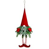 JMKQLZ 1pc Long Legged Intelligence Christmas Tree Ornament, Red Legged Intelligence Christmas Tree...
