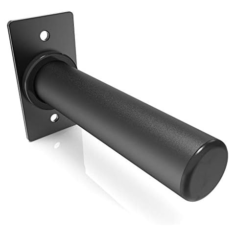 Synergee Weight Plate Storage Pegs. Wall Mounted Storage, 2" Opening Weight Holder. 275lb Capacity Gym Storage Rack. Single Peg Cover