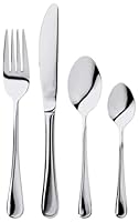 Judge Lincoln 24-Piece Stainless Steel Cutlery Set in Gift Box for 6 People, Dishwasher Safe - 25 Year Guarantee
