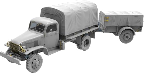 Camion cargo G7107 Miniart 1:35 maquette idéale pour créer un diorama militaire réaliste