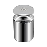 HFS(R) Calibration Weight 500 Gram M2 Class Chrome Scale Balance Calibration Weight for Digital Scale, Pocket Scale 500g