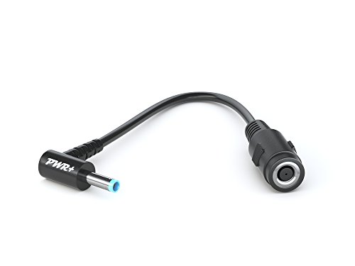 PWR+ Adapter 7.4x5.0mm to 4.5x3.0mm Tip Connector Converter K0Q39AA for Hp Pavilion Envy Elitebook Probook Spectre Compaq Presario Dongle Barrel