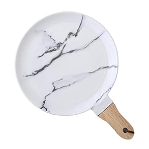 Cute Deep kitchen Nonstick Baking Dish Ceramic Pie Pan Pizza Pan Egg Tart Pan Round Pie Pan Baking Pan Pizza Baking Pan Oven Baking Pan Baking Dish Set (Size : Large)